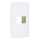 Placa com Suporte 4x2 1 Módulo(s) Branco S19 Simon