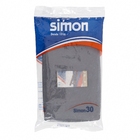 Placa com Suporte 4x2 1 Módulo(s) Grafite Metalizado S30 Simon