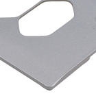 Placa com Suporte 4X2 1Interruptor + 2Tomadas Preto Novara