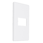 Placa com Suporte 4x2 1Módulo Branco Stella Steck