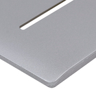 Placa com Suporte 4X2 2 Postos Preto Novara