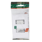Placa com Suporte 4x2 2Módulos Branco InovaPro Alumbra