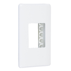Placa com Suporte 4x2 2Módulos Branco S19 Simon