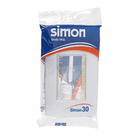 Placa com Suporte 4x2 3Módulos Alumínio S30 Simon