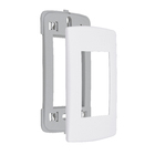 Placa com Suporte 4x2 3Módulos Branco BiancoPró Alumbra