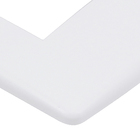 Placa com Suporte 4x2 3Módulos Branco BiancoPró Alumbra