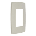 Placa com Suporte 4x2 3Módulos Champagne S30 Simon