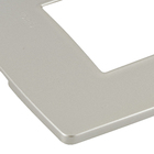 Placa com Suporte 4x2 3Módulos Champagne S30 Simon