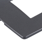 Placa com Suporte 4x2 3Módulos Grafite Metalizado S30 Simon