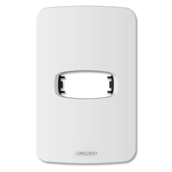 Placa com Suporte 4x2 Branco Gracia Alumbra