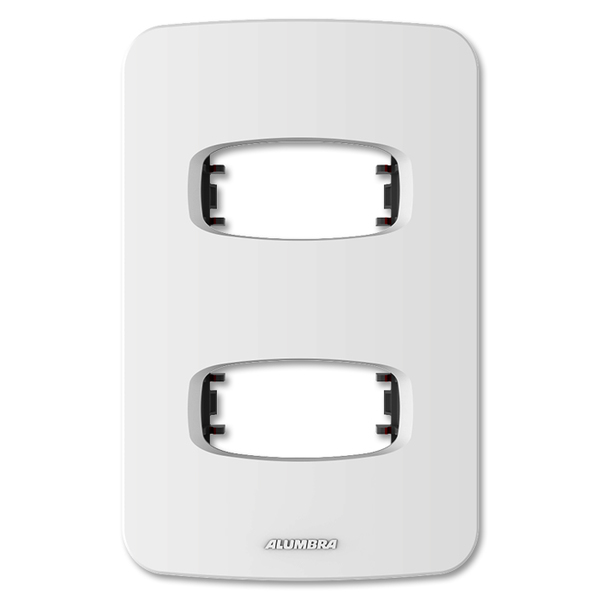 Placa com Suporte 4x2 Branco Gracia Alumbra