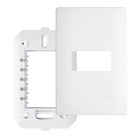 Placa com suporte 4X2 Branco Habitat Fame