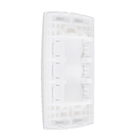 Placa com Suporte 4x2 Branco Lille Lexman