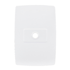 Placa com Suporte 4x2 com Furo Branco S30 Simon