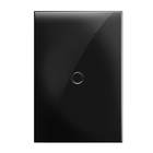 Placa com Suporte 4x2 Preto S30 Simon