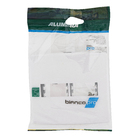 Placa com Suporte 4x4 2Módulos Branco BiancoPró Alumbra