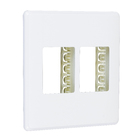 Placa com Suporte 4x4 4Módulos Branco S19 Simon