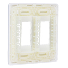 Placa com Suporte 4x4 4Módulos Branco S19 Simon