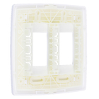Placa com Suporte 4x4 4Módulos Branco S30 Simon