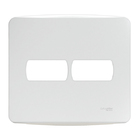 Placa com Suporte 4x4 Branco Miluz Schneider