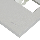 Placa com Suporte 4x4 Cinza Titanium Madrid Lexman