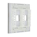 Placa com Suporte 4x4 Cinza Titanium Madrid Lexman