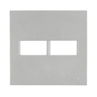 Placa com Suporte 4x4 Cinza Titanium Madrid Lexman