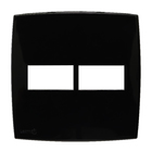 Placa com Suporte 4x4 Preto Lille Color Lexman