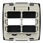 Placa com Suporte 4x4 Preto Lille Color Lexman