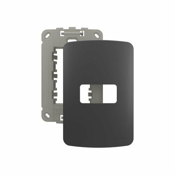 Placa Com Suporte Margirius B3 Colors 4x2 Para 1 Módulo Horiz