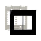 Placa Com Suporte Margirius Sleek 4x4 Para 6 Módulos Horizont