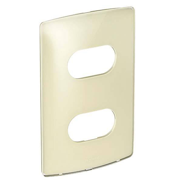 Placa com Suporte Nereya 4x2 Quinoa - Pial Legrand