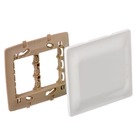 Placa com Suporte Zeffia 4x4 Branca - Pial Legrand