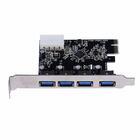 Placa Controladora Pci-e X1 Usb 3.0 5gbps Com 4 Portas Usb