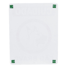 Placa "Cuidado Cão Bravo" Plástico 23x18cm