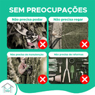 Placa De Buchinho 50x50 Misto Com Proteção Uv - Grama Artific