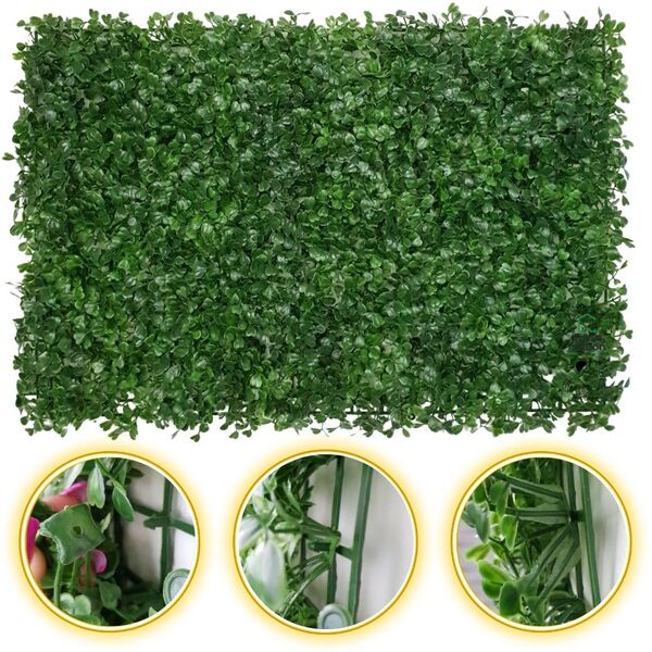 Placa De Buchinho Artificial Plástico 60 Cm X 40 Cm 20 Unidad