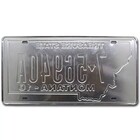 Placa De Carro Antiga Decorativa Metálica Vintage Florida