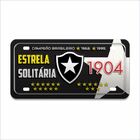 Placa De Carro Decorativa Tema Times De Futebol Pdc-058