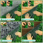 Placa De Grama 40x60 Com Buchinhos Verdes Paredes Kit 20 Uni