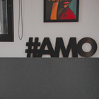 Placa De Lembretes #amo Preto