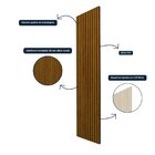 Placa De Painel Requinte 45cm Naturale - Gelius