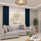 Placa De Painel Ripado Nobre 140cm Azul - Gelius