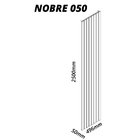 Placa De Painel Ripado Nobre 50cm Grafite - Gelius