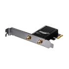 Placa De Rede Adaptador Wifi 6 + Bluetooth 5.2 Pcie Ax3000 Ar