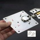 Placa De Reparo De Dobradiças Para Móveis 90x90mm