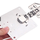 Placa De Reparo De Dobradiças Para Móveis 90x90mm