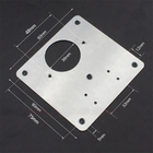 Placa De Reparo De Dobradiças Para Móveis 90x90mm