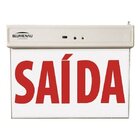 Placa De Saída De Emergência Led Face Dupla 100/240v 40220040