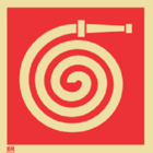 Placa De Sinalização Mangueira E7 20x20